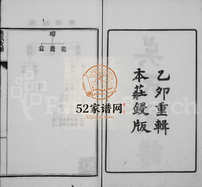 1915年修洞泾吴氏支谱 江苏江阴吴姓电子版族谱下载