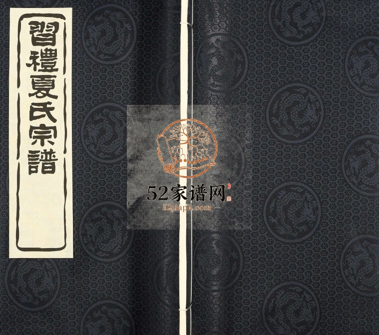2008年续修习礼夏氏宗谱[63卷首1卷]江苏江阴夏姓电子版族谱下载