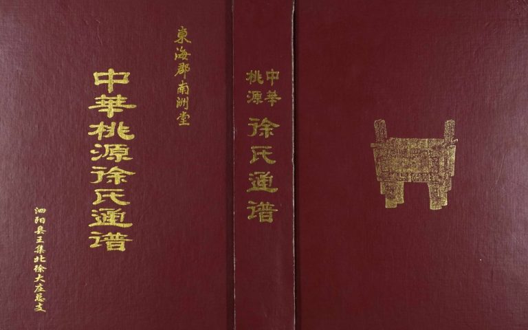 2009年五修东海郡南洲堂中华桃源徐氏通谱泗阳县王集北徐大庄总支电子版族谱下载