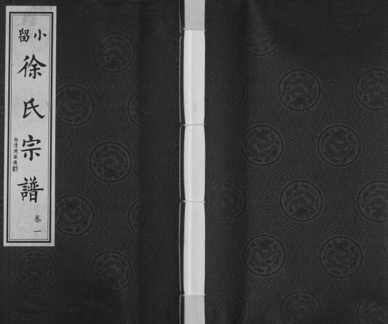 2010年十一修小留徐氏宗谱[19卷]江苏武进垂礼堂徐姓电子版族谱下载