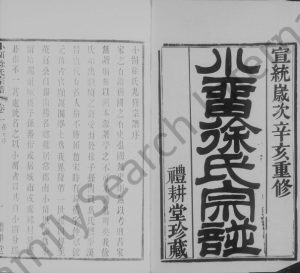 1911年小留徐氏九修宗谱[12卷]江苏武进礼耕堂徐姓电子版族谱下载