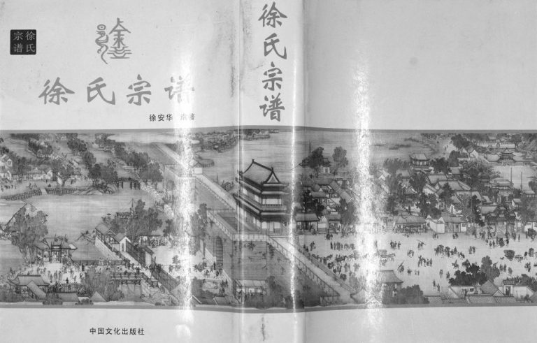 2010年修徐氏宗谱 江苏盐城东海堂徐姓电子版族谱下载