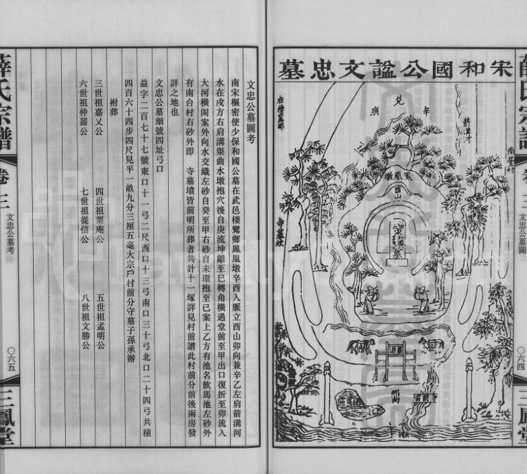 2012年毘陵西蠡薛氏八修宗谱[28卷首尾各1卷]江苏武进三凤堂薛姓电子版族谱下载