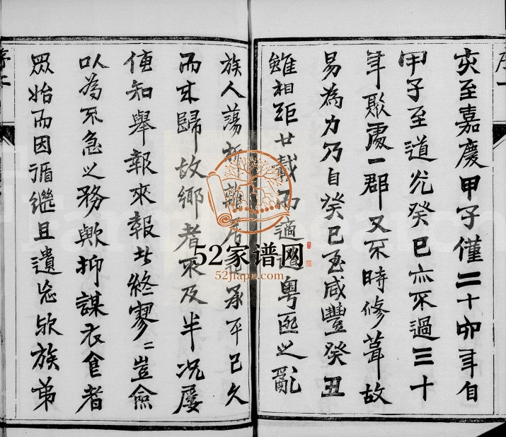 1902年修京口梦溪严氏宗谱[10卷首1卷]江苏镇江锡类堂严姓电子版族谱下载
