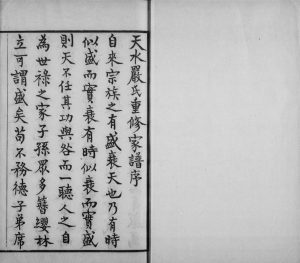 1877年修天水严氏家谱[16卷]江苏常熟 吴中严姓电子版族谱下载