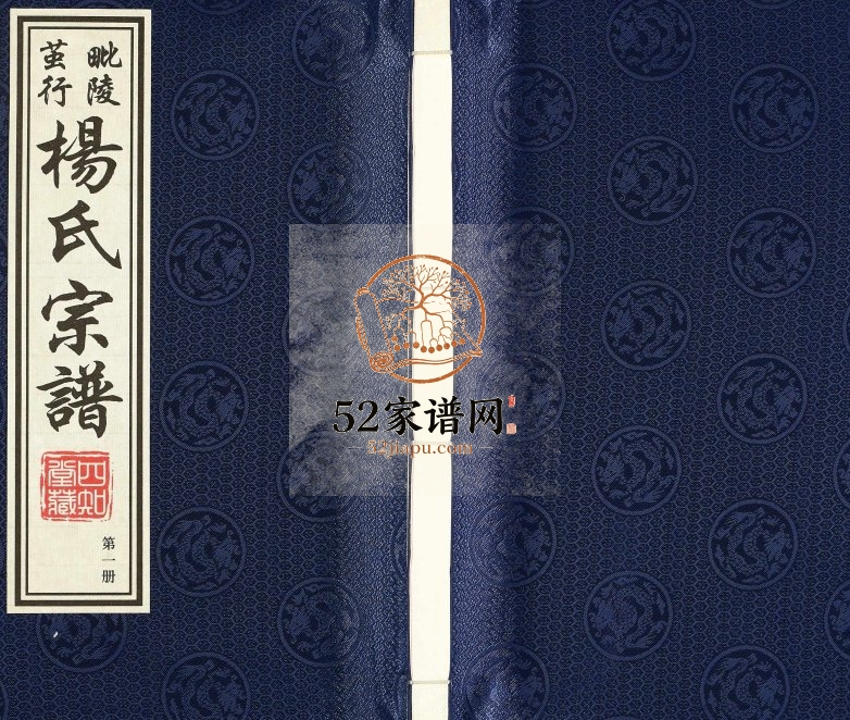 2017年修毗陵茧行杨氏宗谱[12卷首1卷]江苏常州四知堂杨姓电子版族谱下载