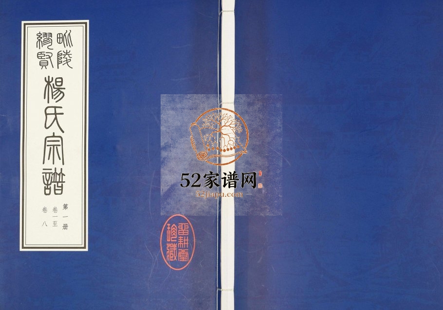 2004年八修毗陵缪贤杨氏宗谱[12卷]江苏常州留耕堂杨姓电子版族谱下载