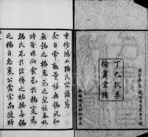 1917年修鸿山杨氏宗谱[12卷首1卷]江苏无锡杨姓电子版族谱下载