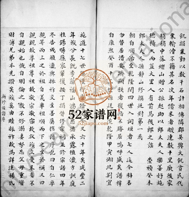 1854年毘陵前黄杨氏新修族谱 江苏武进杨姓电子版家谱下载
