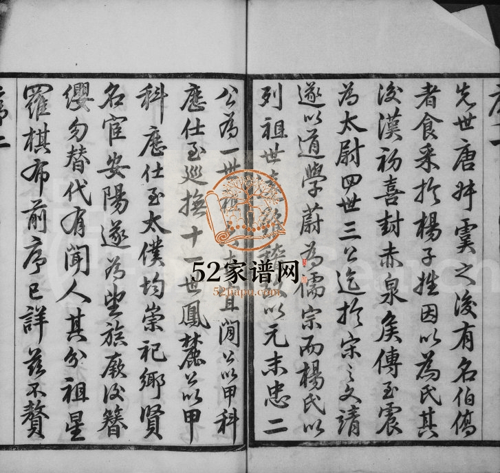 1924年修毘陵杨氏宗谱[12卷首末各1卷]江苏武进清白堂杨姓电子版族谱下载