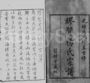 1898年修缪贤杨氏宗谱[8卷]江苏武进留耕堂杨姓电子版族谱下载