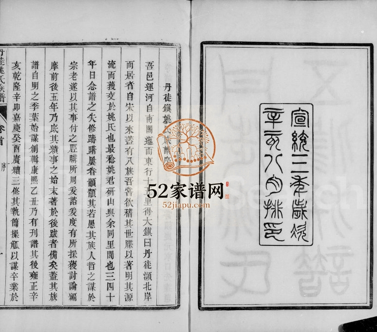 1911年修丹徒姚氏族谱[8卷含卷首末]江苏镇江姚姓电子版家谱下载