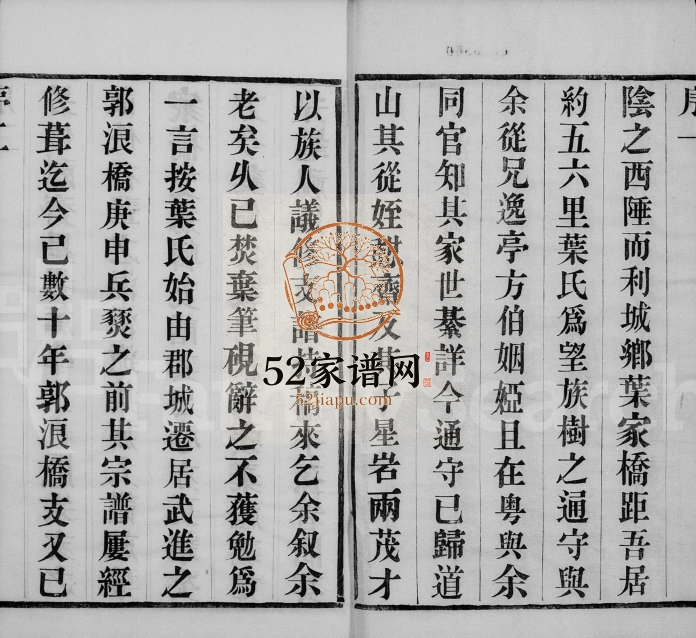 1929年修江阴东叶家桥叶氏宗谱[8卷]江苏续古堂叶姓电子版族谱下载