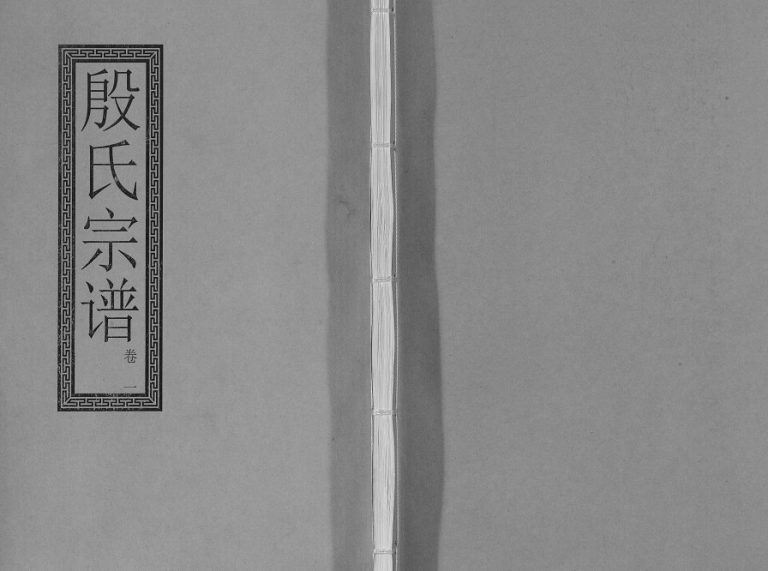 1930年修润东顺江洲中和圩殷氏族谱[10卷]江苏镇江积善堂殷姓电子版家谱下载