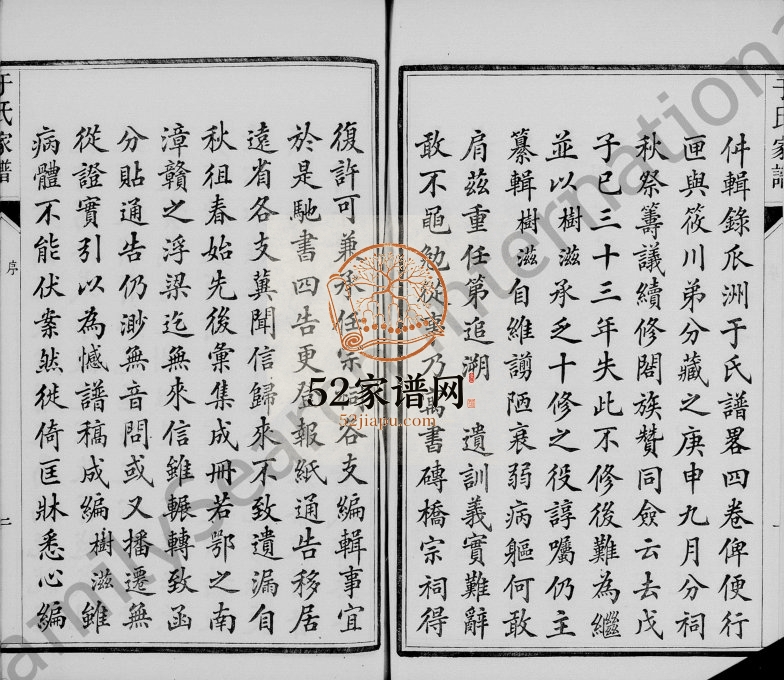 1921年瓜洲于氏十一修家谱[20卷首1卷]江苏江都于姓电子版族谱下载