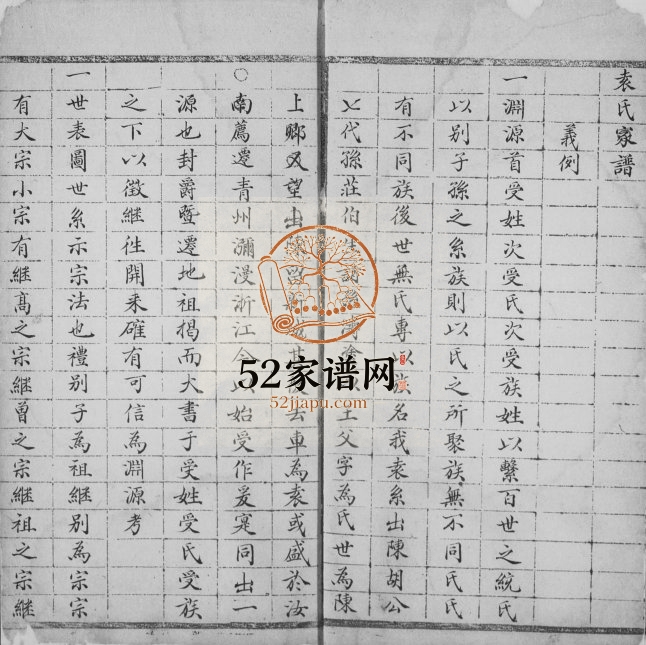 1845年修袁氏家谱 江苏南通袁姓电子版族谱下载