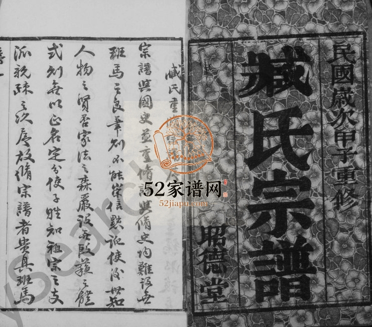 1924年修臧氏宗谱[12卷]江苏武进昭德堂臧姓电子版族谱下载