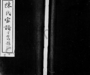 1935年修陈氏家谱[2卷]河北阜平陈姓电子版族谱下载