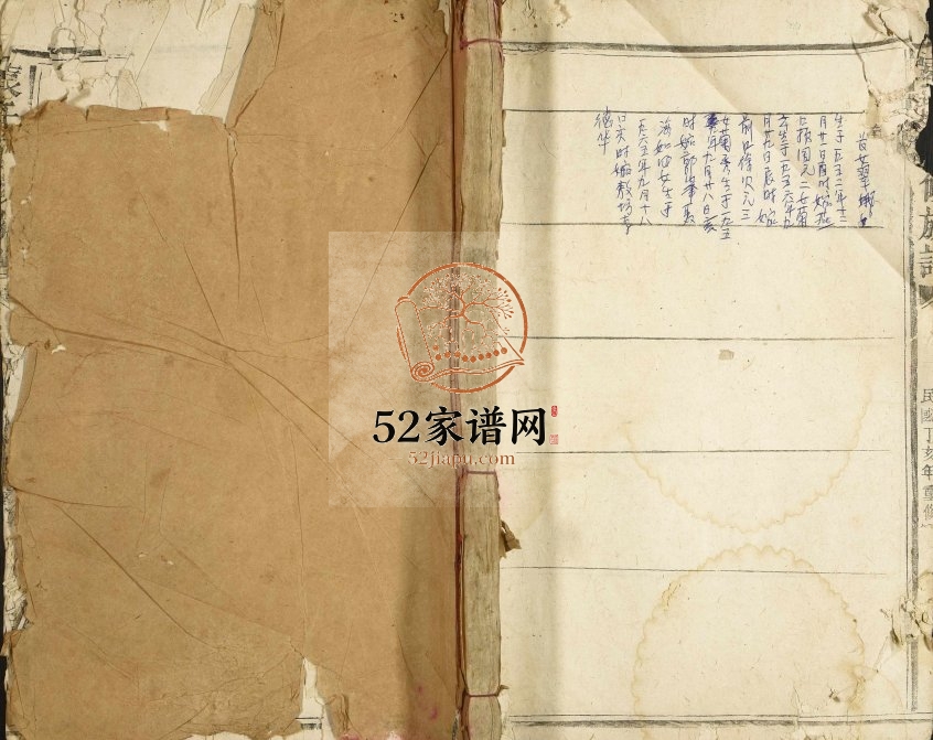 1917年袁氏重修族谱 江西崇仁 丰城袁姓电子版家谱下载