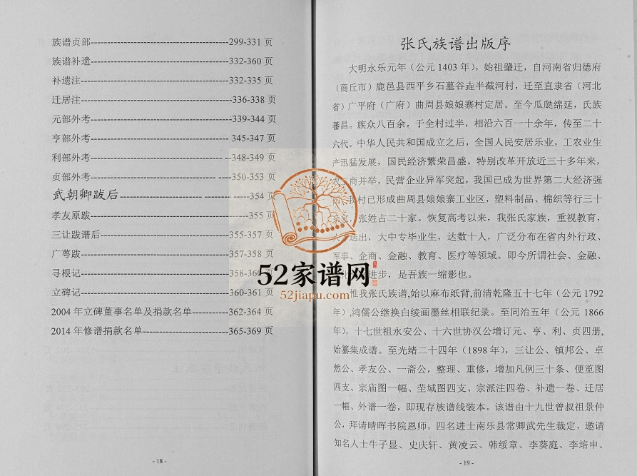 2014年八修河北省曲周县娘娘寨张氏族谱 张姓电子版家谱下载