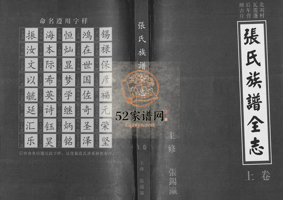 2008年修张氏族谱全志[2卷]河北衡水张姓电子版家谱下载