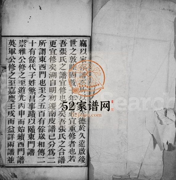 1883年修南皮张氏西门家谱 河北张姓电子版族谱下载