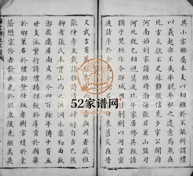 1850年修西门张氏宗谱 河北南皮张姓电子版族谱下载