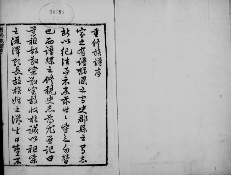1873年修宁晋张氏族谱[6卷]河北百忍堂张姓电子版家谱下载