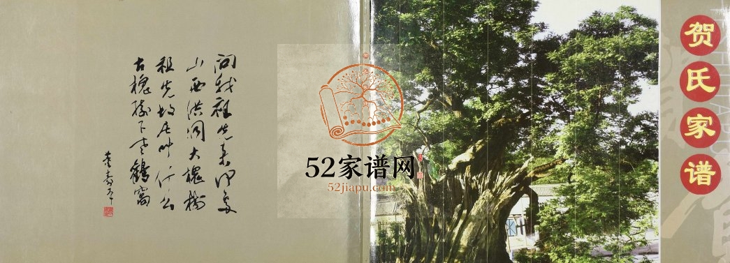 2008年修新续贺氏家谱[不分卷]河北邯郸贺金堂贺姓电子版族谱下载