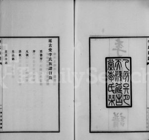 1935年续修延古堂李氏族谱[不分卷附延古斋诗存]天津李姓电子版家谱下载