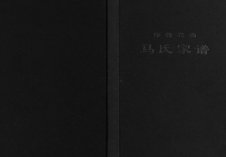 2009年修邯郸崔曲马氏家谱[不分卷]河北扶风堂马姓电子版族谱下载