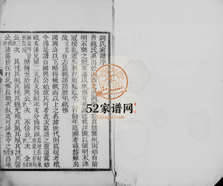 1928年修冀县魏氏家谱 河北冀州区魏姓电子版族谱下载