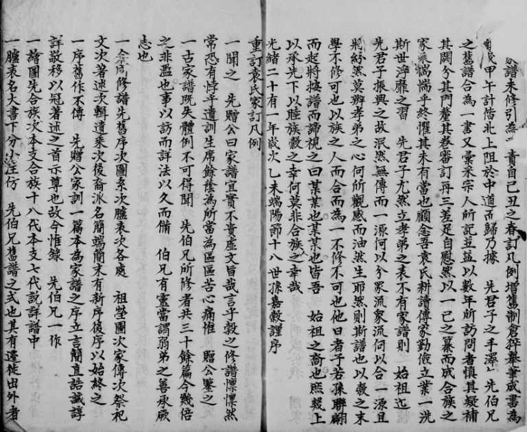 1895年修袁氏家谱 云南石屏袁姓电子版族谱下载