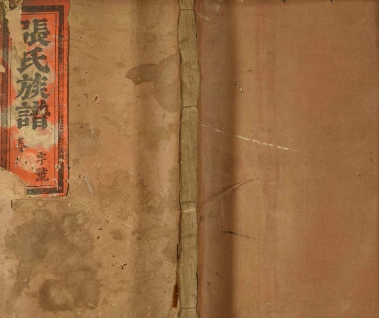 1814年清河郡张氏七修族谱 云南张姓电子版家谱下载