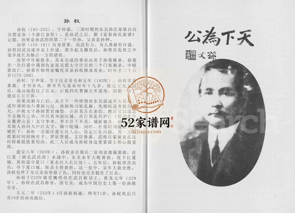 2007年修乐安堂云南昆明市孙氏族谱[不分卷]禄劝彝族苗族孙姓电子版家谱下载