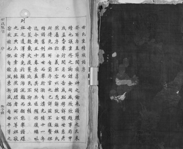 1934年修田氏族谱[不分卷]陕西长安田姓电子版家谱下载
