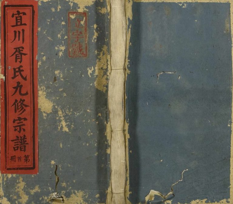 1867年宜川胥氏九修宗谱[20卷首1卷]陕西胥姓电子版族谱下载