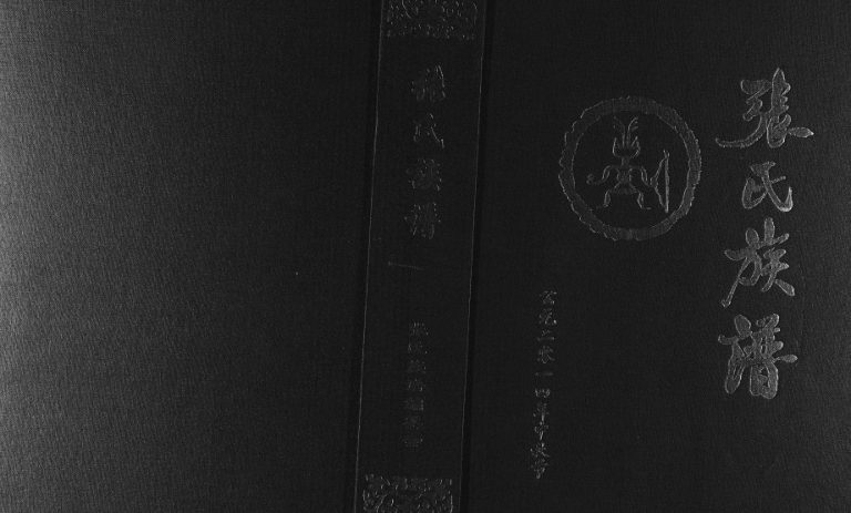 2014年续修张氏族谱 陕西榆林张姓电子版家谱下载