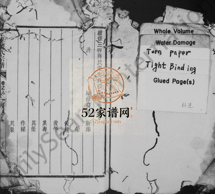 1893年修三径蒋氏宗谱[28卷]浙江遂安太和堂蒋姓电子版族谱下载