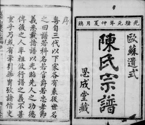 1875年修上虞祁山陈氏宗谱[12卷]浙江思成堂陈姓电子版族谱下载