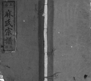 1947年重修上谷麻氏宗谱[9卷附1卷]浙江缙云麻姓电子版族谱下载