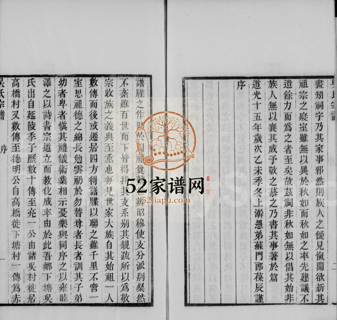 1906年三修下塘苔溪吴氏族谱 浙江吴兴吴姓电子版家谱下载