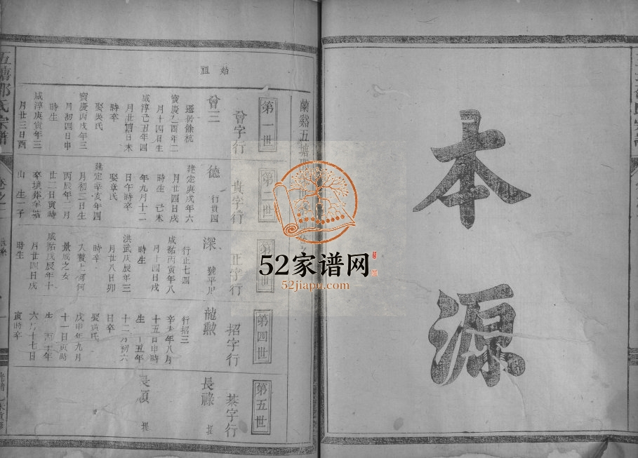 1895年重修五塘邵氏宗谱[2卷]浙江兰溪邵姓电子版族谱下载