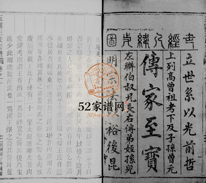 1936年十七修五云王氏宗谱[11卷]浙江缙云王姓电子版族谱下载