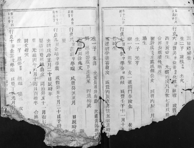 1923年修五云甘罗施氏宗谱 浙江缙云施姓电子版族谱下载