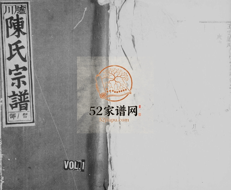 1920年修五云胪川陈氏宗谱[5卷]浙江缙云陈姓电子版族谱下载