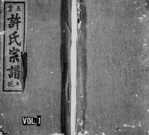 1928年修五云许氏宗谱[2卷]浙江缙云许姓电子版族谱下载