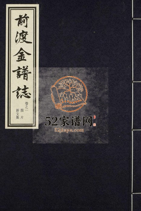 2006年修前渡金谱志 浙江永康金姓电子版族谱下载