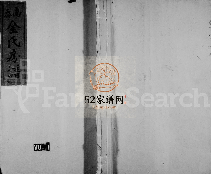 1941年重修南岙金氏房谱 浙江永嘉金姓电子版族谱下载