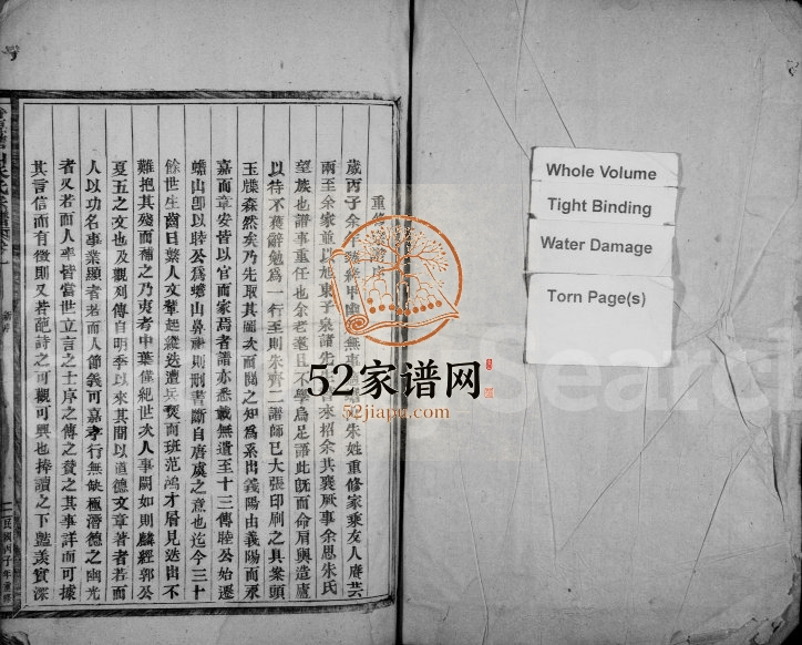 1936年台临大石蟾山朱氏宗谱[13卷首末各1卷]浙江临海朱姓电子版族谱下载